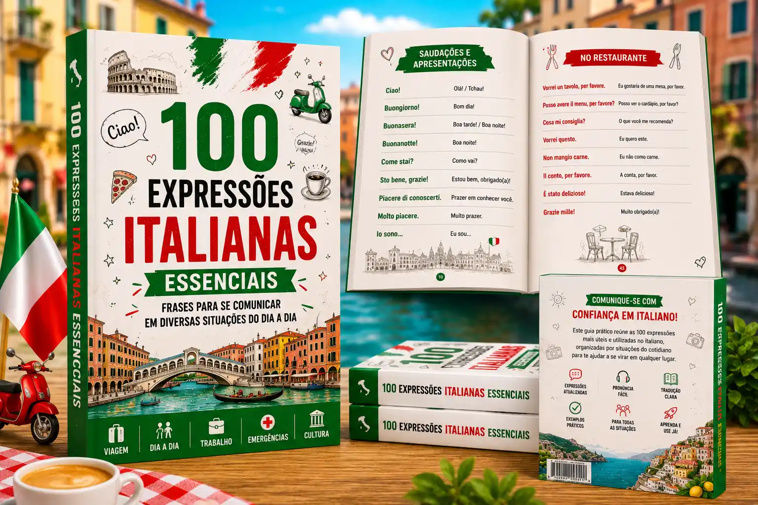 100 Expressões Italianas Essenciais